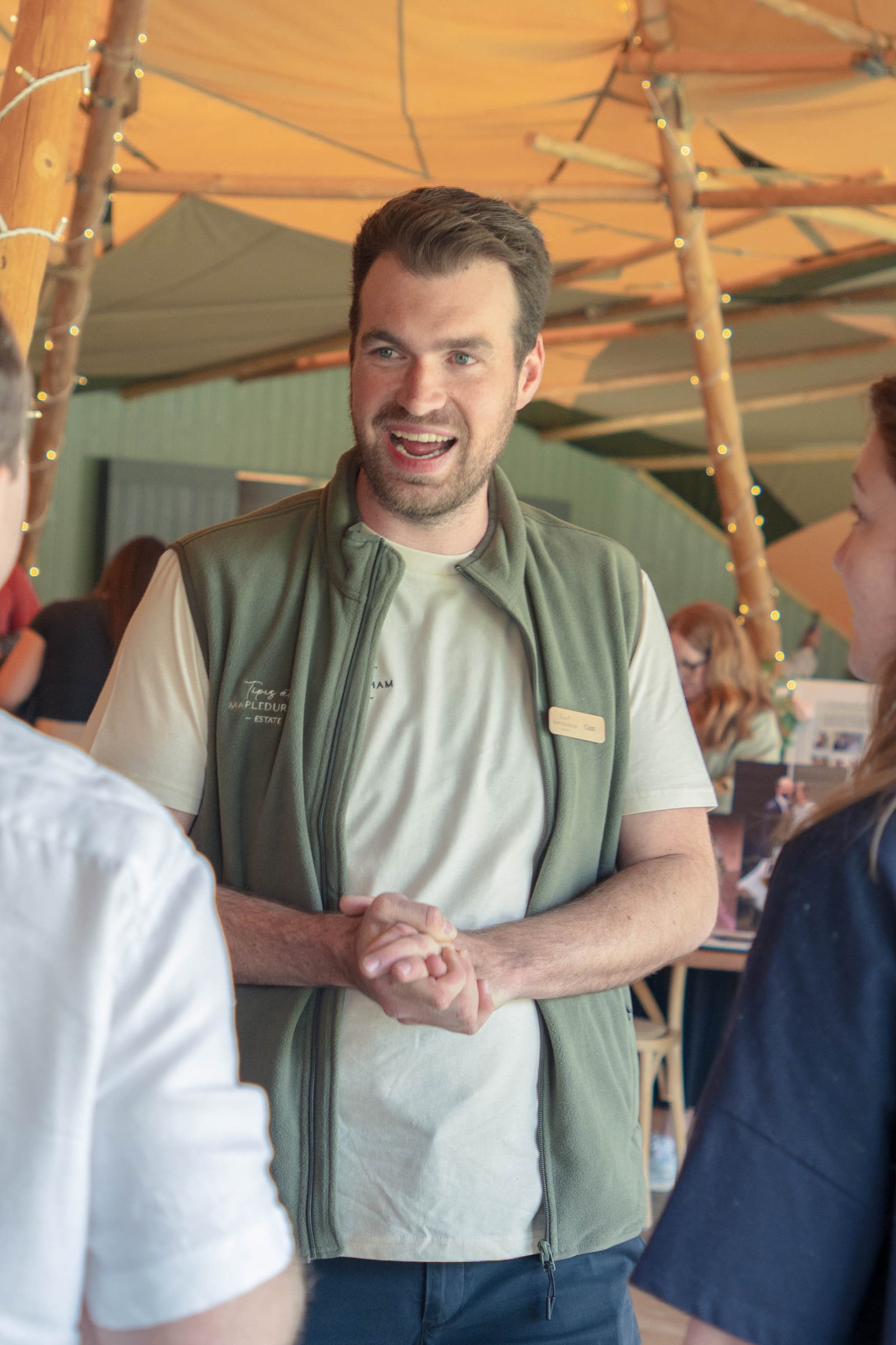 Tipis at Mapledurham