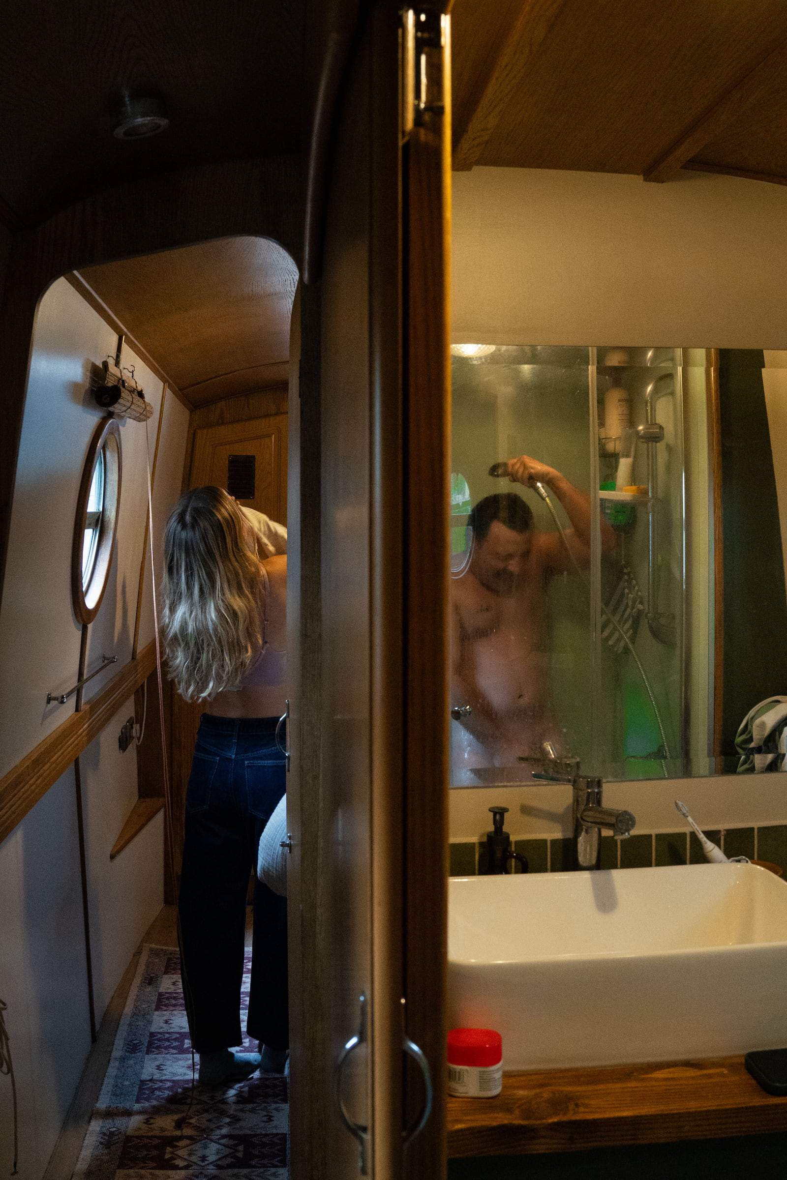 Narrowboat view 3