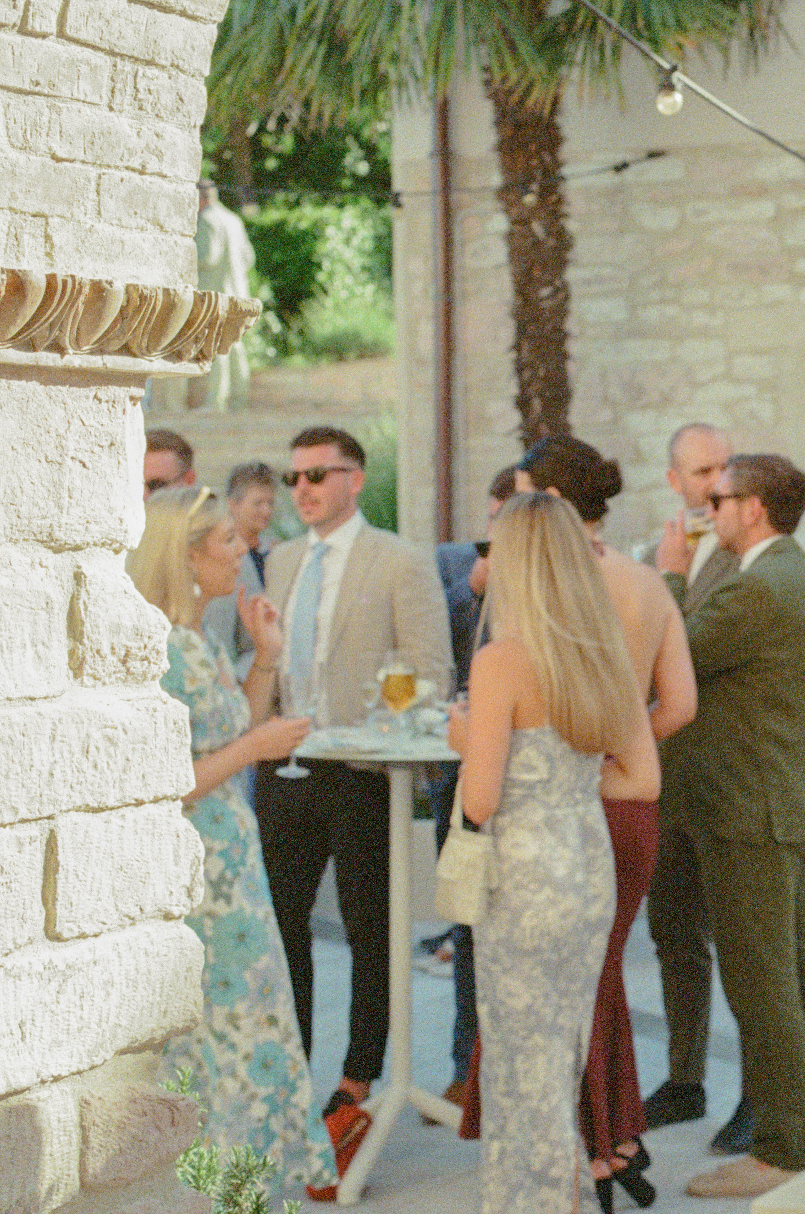 Candid unscripted celebration moment